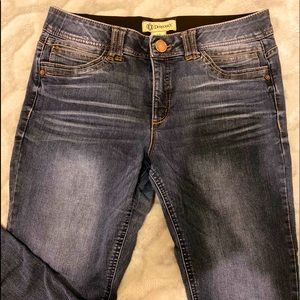 Dark Denim Jeans with full elastic waistband